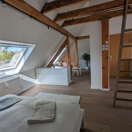 Helles Dachgeschoss-Appartement Крефельд Екстер'єр фото