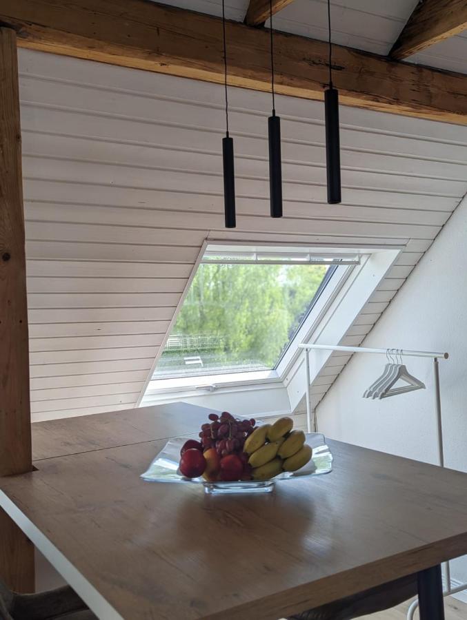 Helles Dachgeschoss-Appartement Крефельд Екстер'єр фото
