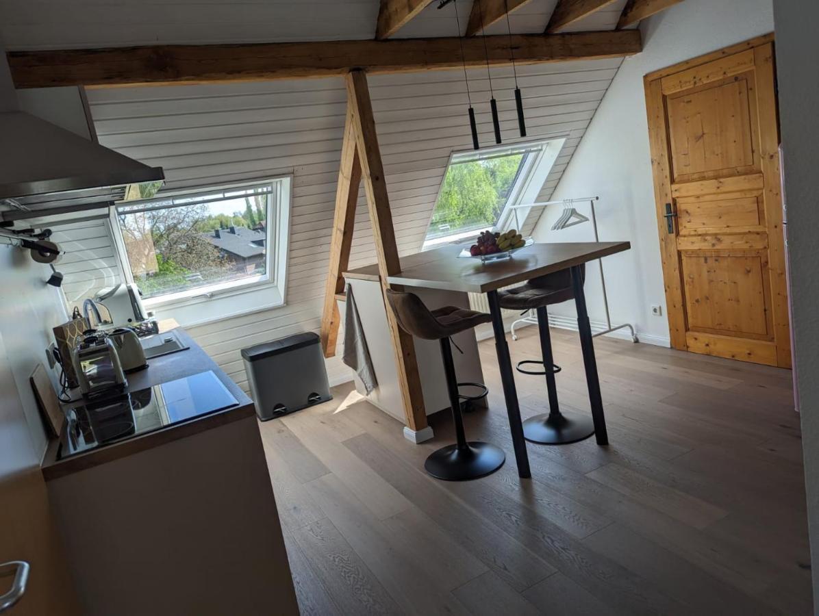 Helles Dachgeschoss-Appartement Крефельд Екстер'єр фото
